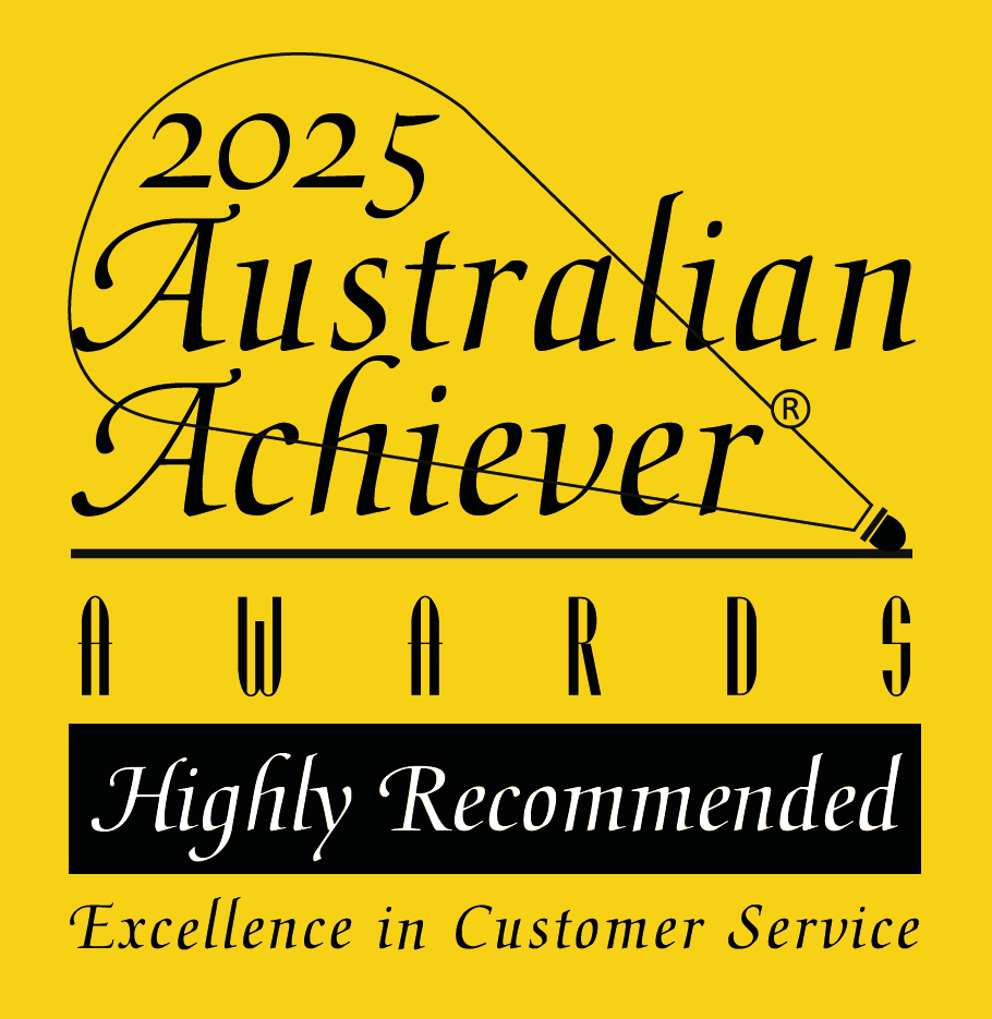 Highly Recommended Customer Service from the Australian Achiever Awards
