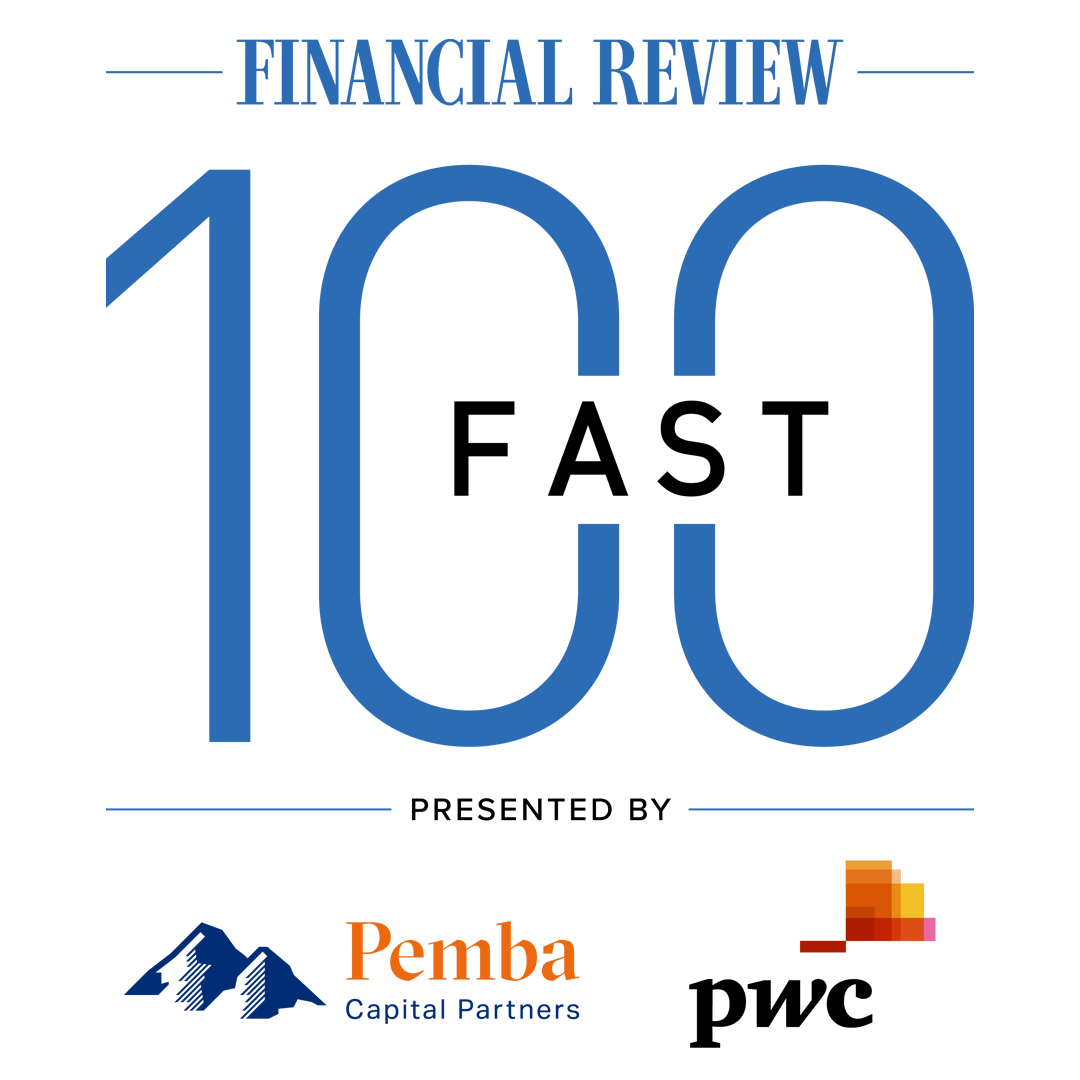 Fast 100 List from the Australian Financial Review
