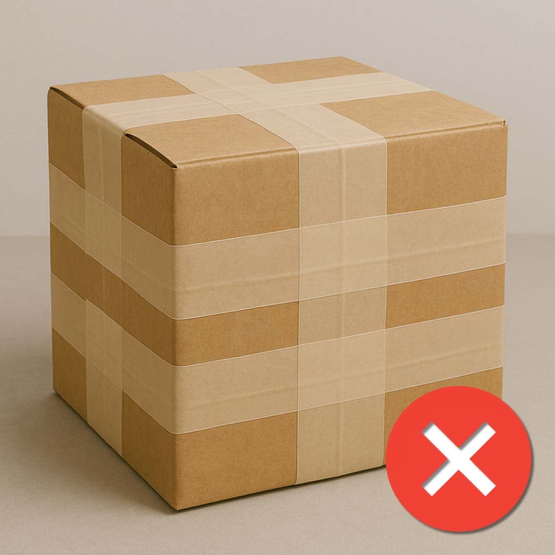 box with a lot of sealing