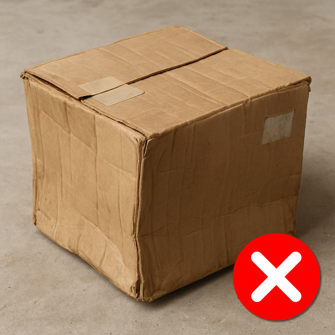 Re-used box