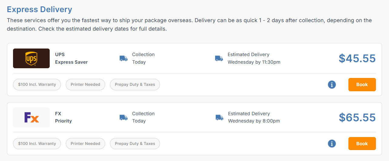 Transit Warranty information