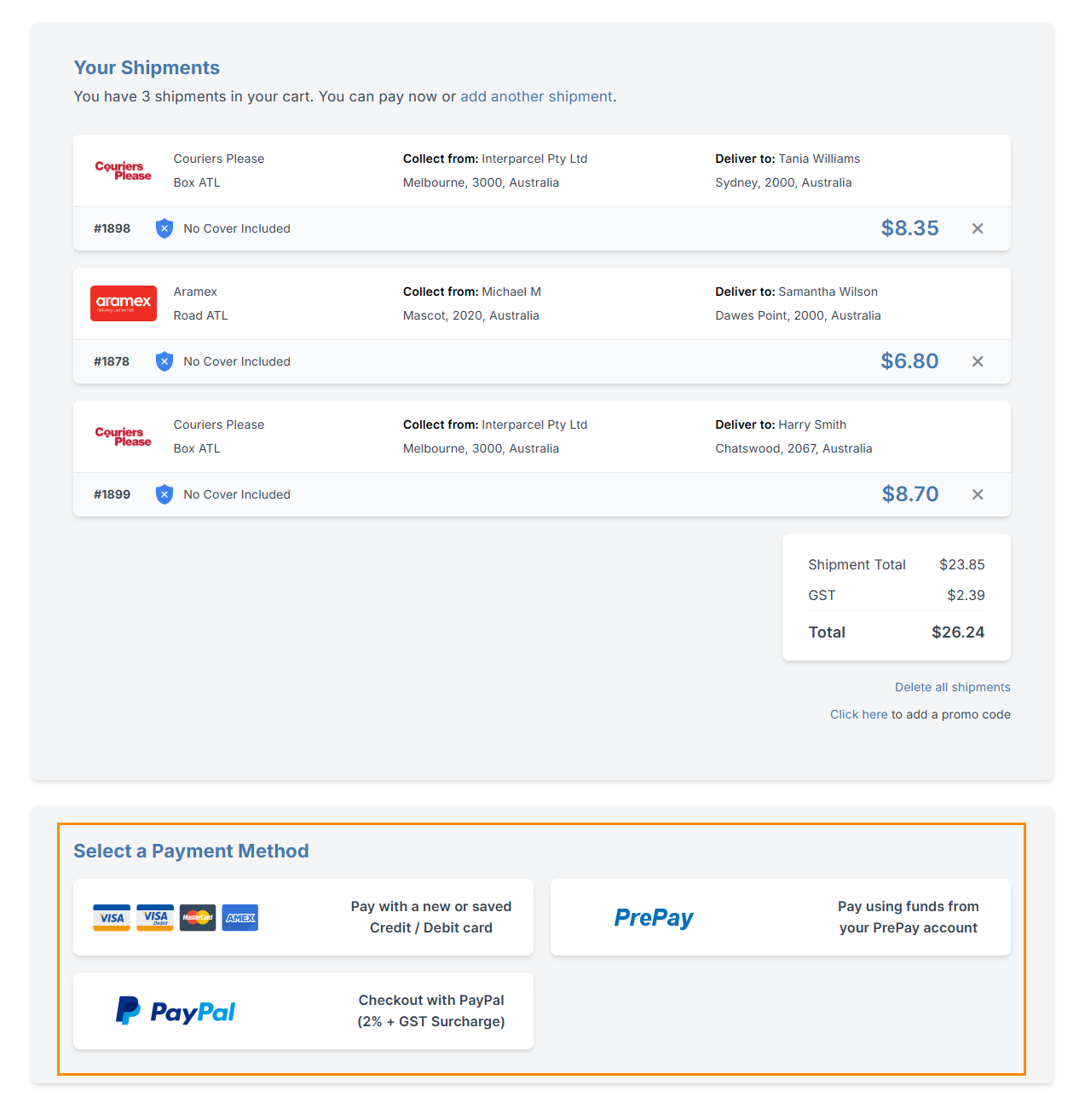 Pay pop up to agree in the terms and conditions and pay