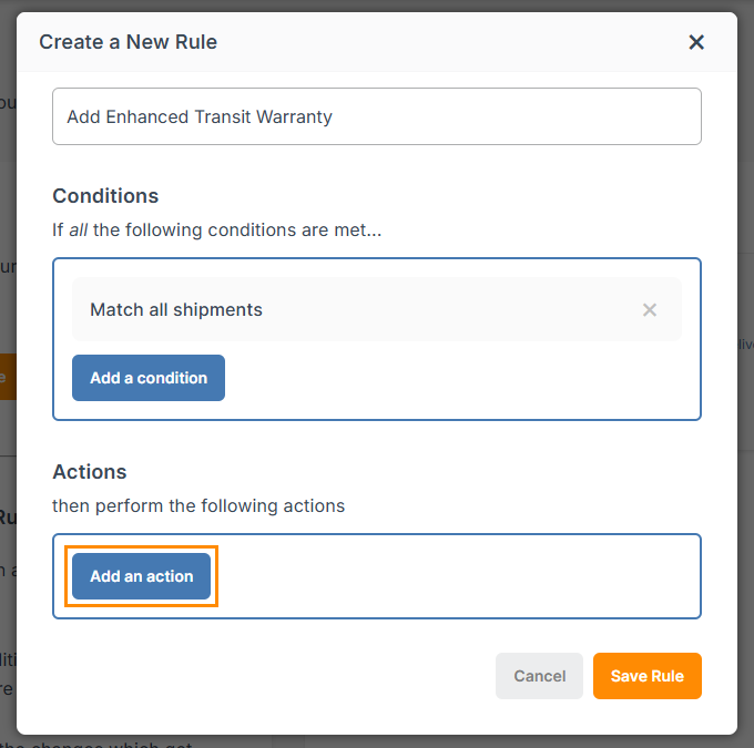 Import from CSV page