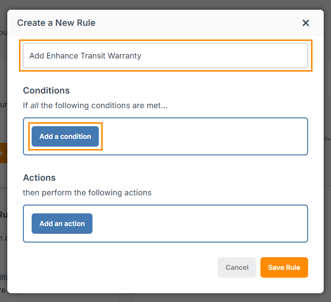 Import from CSV page