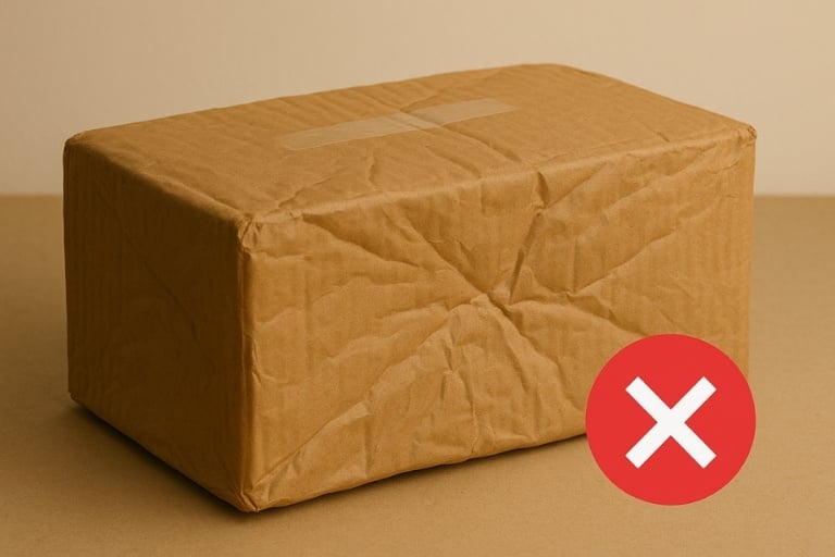 Re-used box