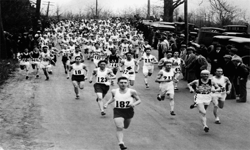 the first marathon