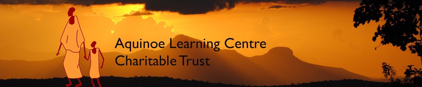 Aquinoe Learning Centre Charitable Trust banner.