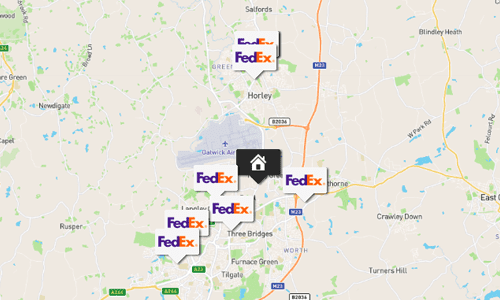 FedEx drop-off locations