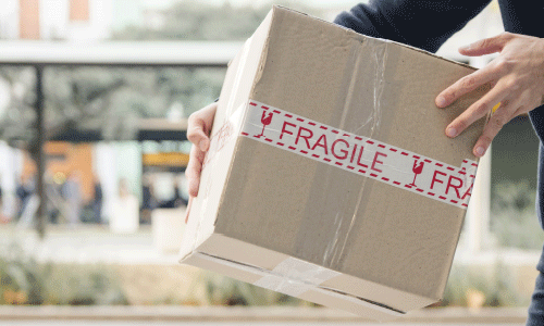 Fragile parcel