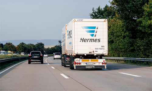 Hermes courier service