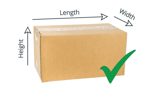 Measure and weigh parcel