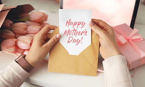 Send a message for Mother's Day
