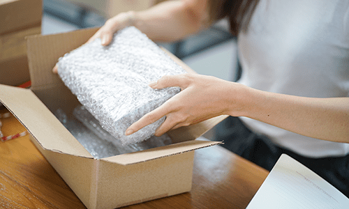 Prepare your Mother's Day parcel with suitable packaging material
