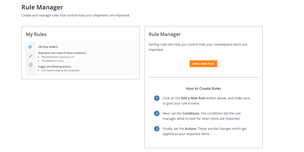 Rule Manager step 4