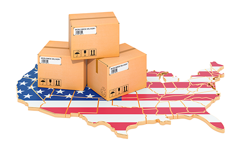 Parcels to the USA