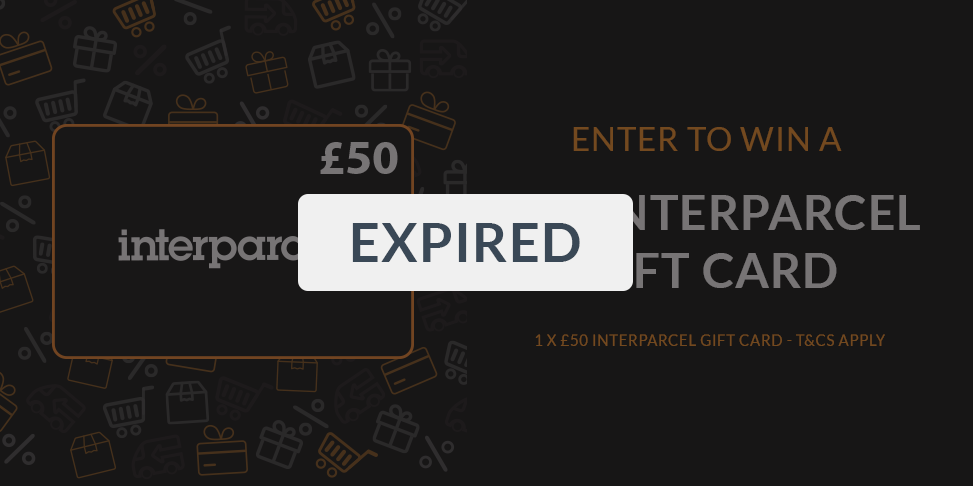 Win a £50 Interparcel Gift Card - Expired