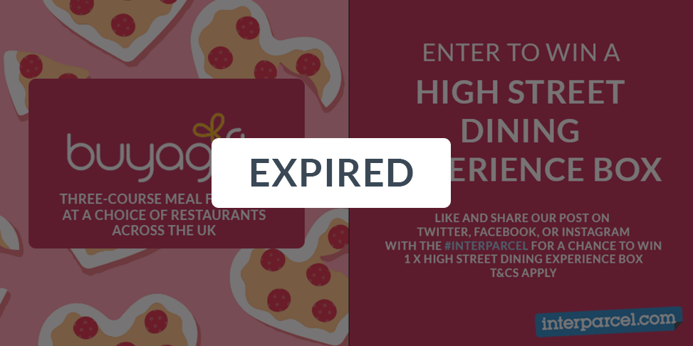 Win a High Street Voucher for Two - Expired